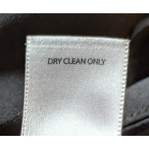 White House Black Market Blazer 8 Black Tailored Two Button Lined Classic Work - Picture 12 of 12